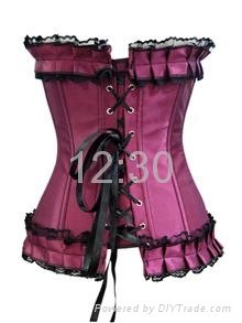  Celebrity style sexy corset, factory price for small or large shop owners. 3