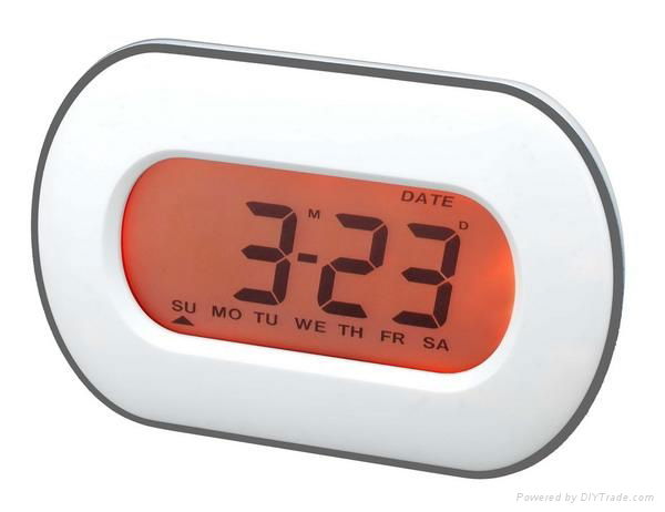 sensor 7 color alarm clock