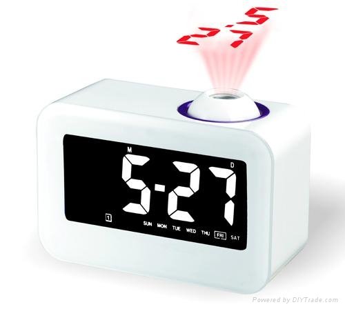 Talking alarm Projection Clock 4