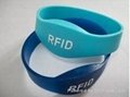   硅橡胶RFID手表型腕带 