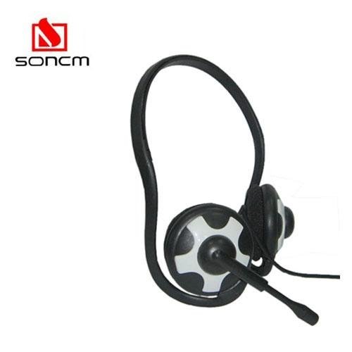 Stereo Ear Hook Headphones SM-87 2