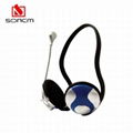 Stereo Ear Hook Headphones SM-87 4