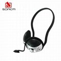 Stereo Ear Hook Headphones SM-87 5