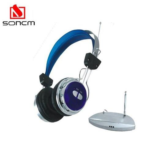 FM Wireless Headphones HS-208 3
