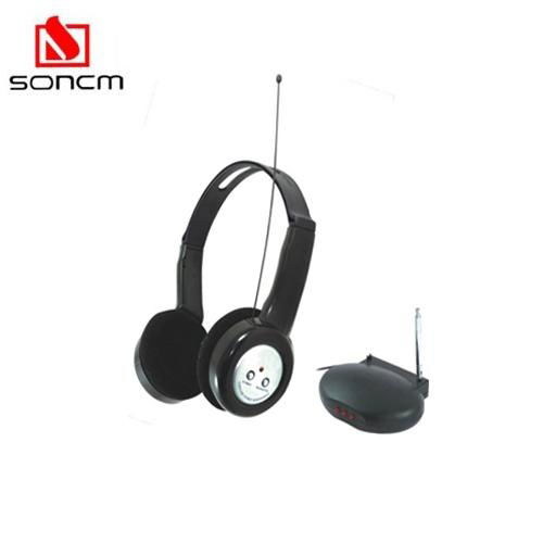 FM Wireless Headphones HS-208 4