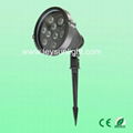 outdoor spike light led garden spotlight 