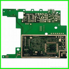 Electric pcb assembly with Through-hole technology