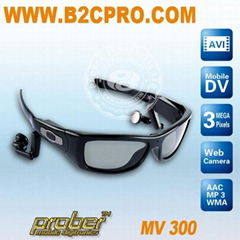 MP3 Camera Sunglasses, 3.0MP/4GB