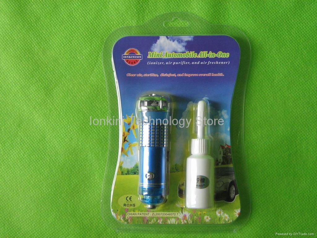 Mini Ionic Aromatherapy Car Oxygen Bar Air Purifier JO-622 3