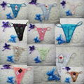 USD 0.11 ladies sexy panty  ladies t-back  stock underwear 1