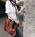 Embroidery Tailand canvas shoulder bag  3