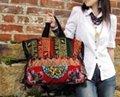 Embroidery Tailand canvas shoulder bag  4