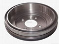 HAFEI 6390 Grey Iron auto brake drum   3