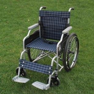 Portable folding wheelchair