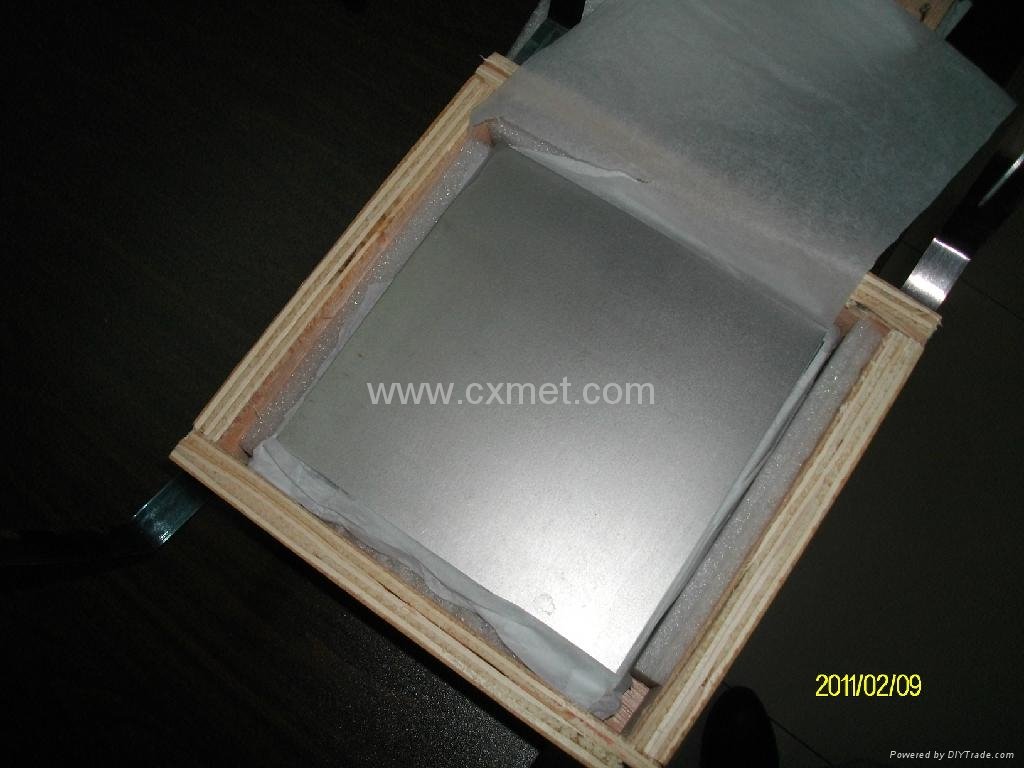 ASTM B760 tungsten sheet 1*150*150mm