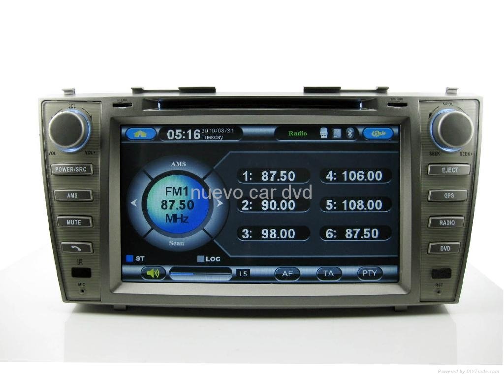 Large 8" Toyota Camry DVD with GPS ATV iPod Bluetooth Radio  3