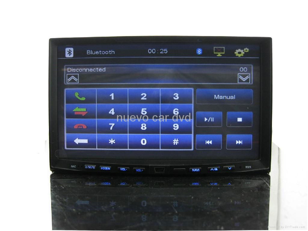 7 inch Double Din car dvd with GPS Digital TV(DVB-T/MPEG-4) 5