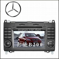 Special Benz B200 DVD Player with GPS Bluetooth Radio 3D menu PIP