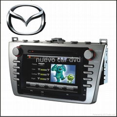 Special New Mazda6 DVD Player with GPS Bluetooth Radio 3D Menu PIP(2010-)