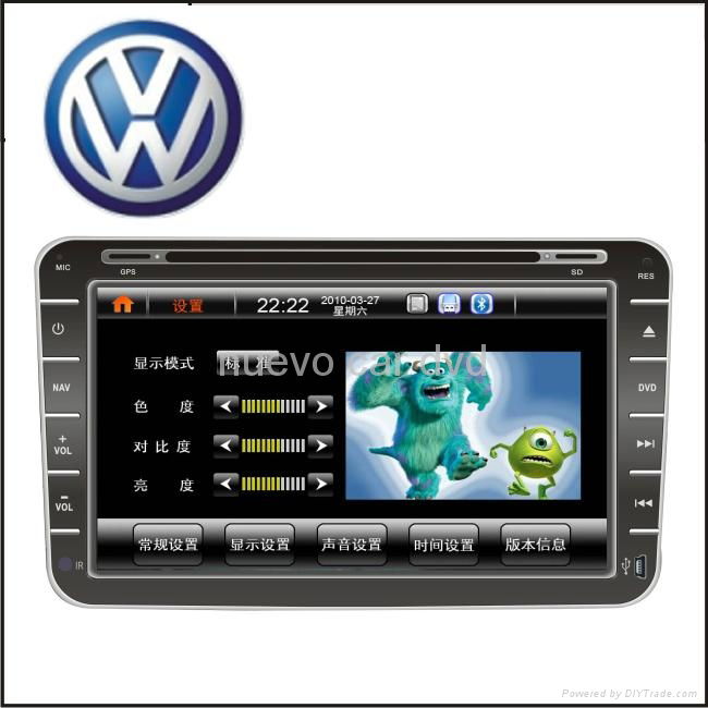 8" Car DVD Player with GPS for VW POLO PASSAT GOLF TIGUAN TOURAN CADDY JETTA