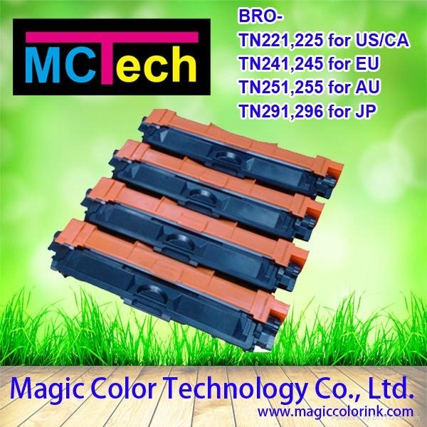 TN 221 TN221 color printer toner cartridge
