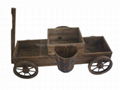 Garden Wagons Planters, Wheel Wagons