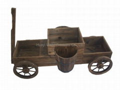 Garden Wagons Planters, Wheel Wagons