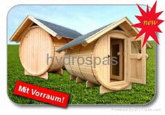 Barrel Shape Sauna Room/ Sauna  SR158