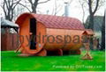 Barrel Shape Sauna Room/ Sauna  SR158 3