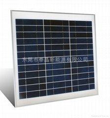 30W polycrystalline solar panel