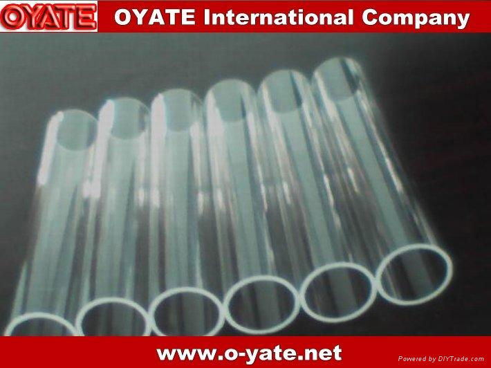 Transparent Quartz Glass Tube 3