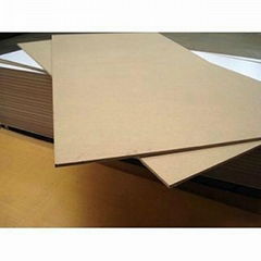 plain raw mdf or hdf fiber board for furniture