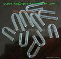 U figure Quartz Tube