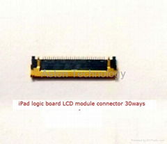 Whole sale LCD dispaly Module 30ways connector for iPad logic board