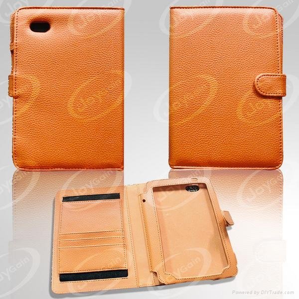 Leather case for Samsung Galaxy Tab P1000 4