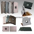 New iPad 2/3 360 Rotary Smart Leather Cover 3