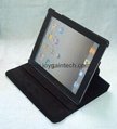 New iPad 2/3 360 Rotary Smart Leather Cover 5