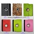 New iPad 2/3 360 degree Rotary Leather Cover 2