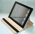 New iPad 2/3 360 degree Rotary Leather Cover 4