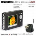 Wireless 2.4GHz 4 Channels DVR &