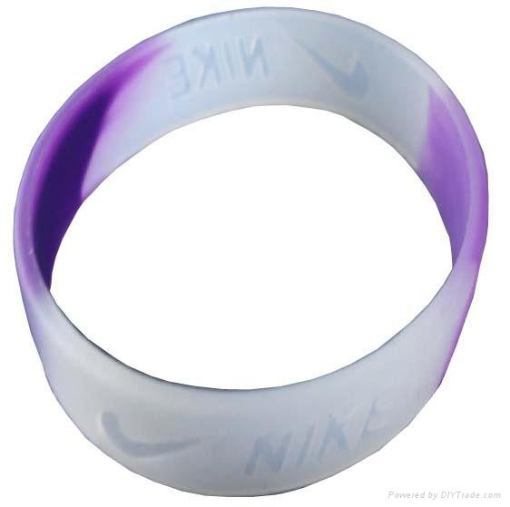 mixture color silicone bracelet 5