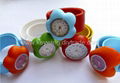 waterproof quartz silicone watch 1