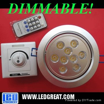 Dimmable LED downlight  3