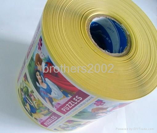art paper disney cartoon roll adhesive stickers