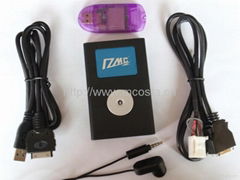 Car iPod input with USB interface