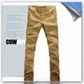 Mens casual overalls male slim pants multi-pockets pants male leisure trousers 2