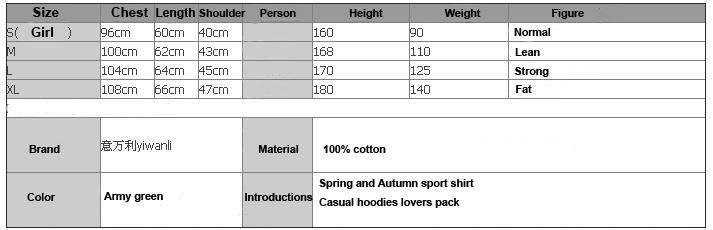 Brand mens and girl outerwear Plaid lovers hoodies fashion sweatshirt for lovers 4