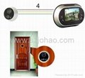 3.5inch digital peephole viewer with take photo+6 langauge  2