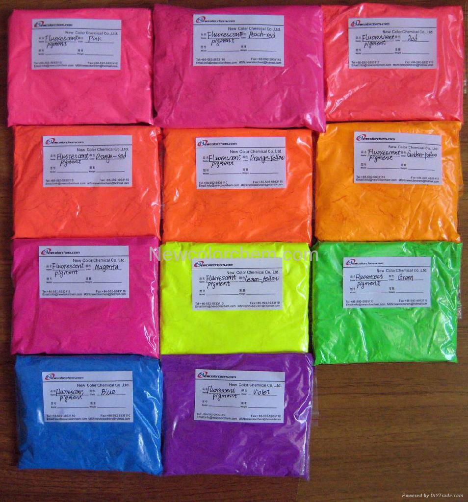 Fluorescent pigment for textile printing  3