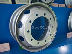 truck steel tubeless wheel